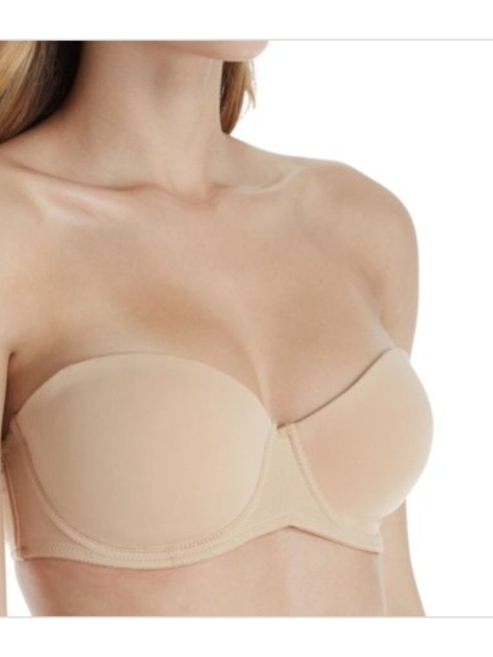 Women S Carnival 507 Strapless 4 Way Convertible Bra Beige Size 42C  6216